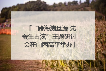 “跨海溯丝源 先蚕生古泫”主题研讨会在山西高平举办