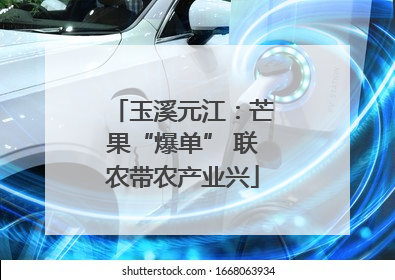 玉溪元江：芒果“爆单” 联农带农产业兴