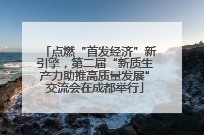 点燃“首发经济”新引擎，第二届“新质生产力助推高质量发展”交流会在成都举行