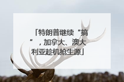 特朗普继续“搞”，加拿大、澳大利亚趁机抢生源