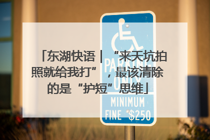 东湖快语｜“来天坑拍照就给我打”，最该清除的是“护短”思维
