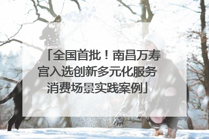 全国首批！南昌万寿宫入选创新多元化服务消费场景实践案例