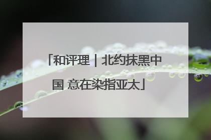 和评理｜北约抹黑中国 意在染指亚太