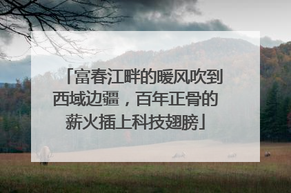 富春江畔的暖风吹到西域边疆，百年正骨的薪火插上科技翅膀