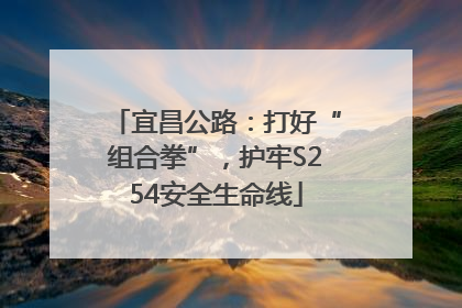 宜昌公路：打好“组合拳”，护牢S254安全生命线