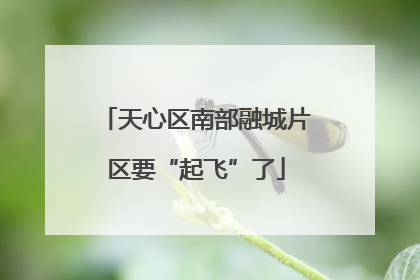 天心区南部融城片区要“起飞”了