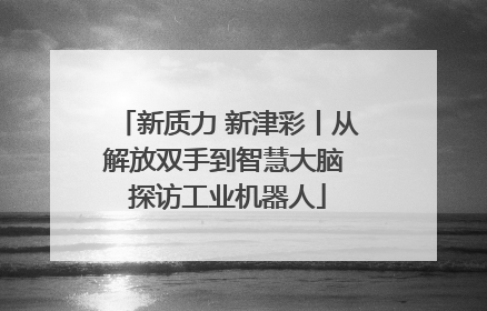 新质力 新津彩丨从解放双手到智慧大脑 探访工业机器人
