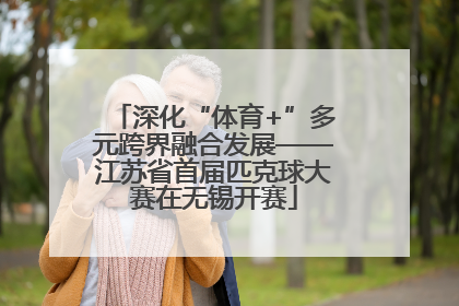 深化“体育+”多元跨界融合发展——江苏省首届匹克球大赛在无锡开赛
