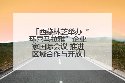 西藏林芝举办“环喜马拉雅”企业家国际会议 推进区域合作与开放