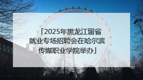 2025年黑龙江留省就业专场招聘会在哈尔滨传媒职业学院举办