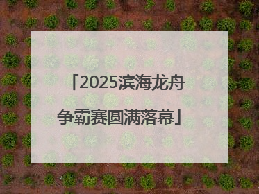2025滨海龙舟争霸赛圆满落幕