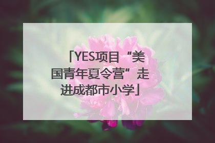 YES项目“美国青年夏令营”走进成都市小学